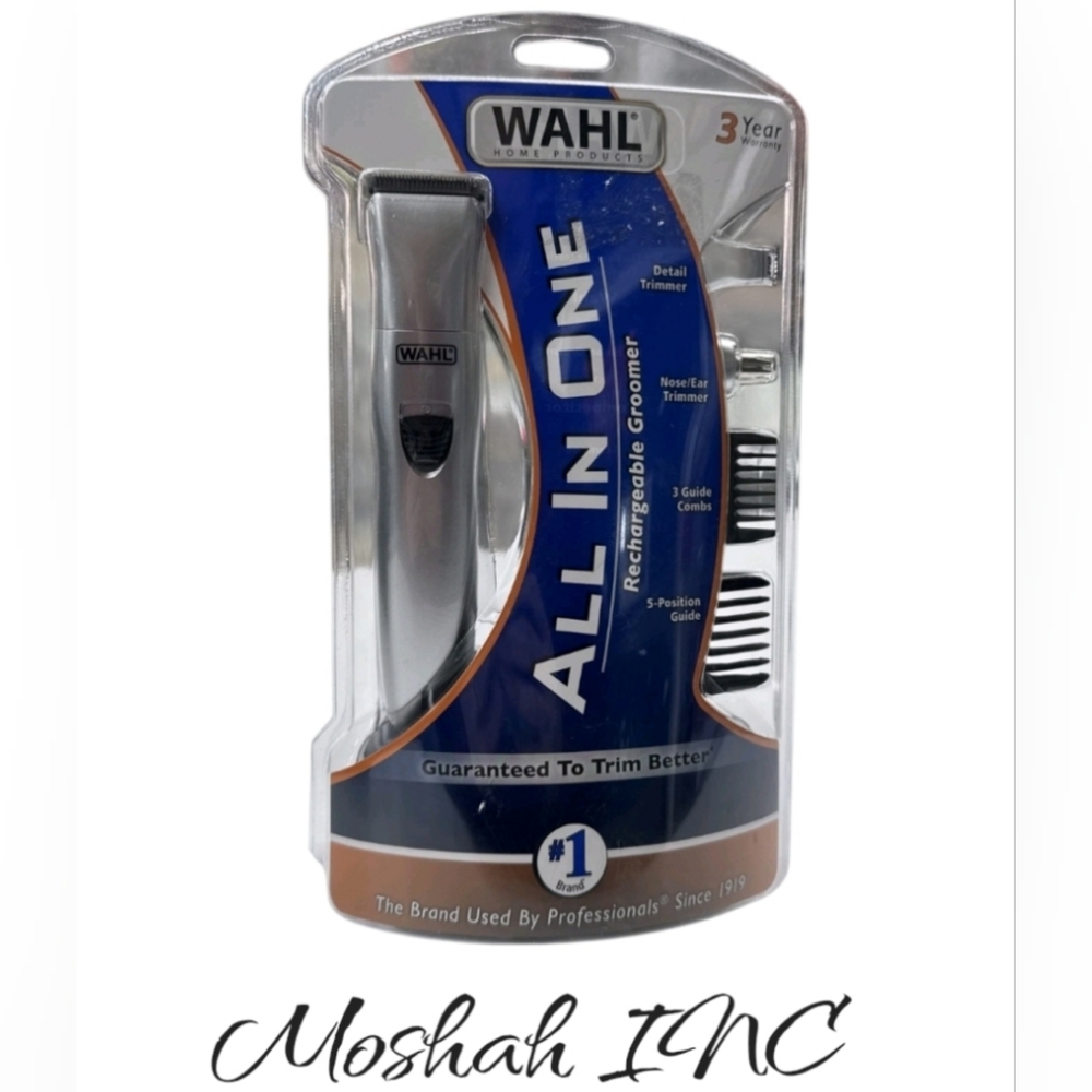 WAHL All In One Rechargeable Groomer 14 Pieces NEW IN SEALED REATIL PACKAGING